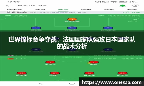 世界锦标赛争夺战：法国国家队强攻日本国家队的战术分析